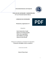 Planeación estratégica, táctica y operativa en la UAC