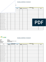 Formato de Asistencia Diaria