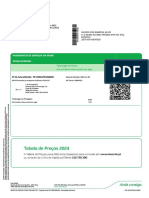 Pagamentos de Serviços Via Verde Extrato/Recibo: Total Pago em Euros 1,85 IVA Incluído À Taxa Normal em Vigor 0,35