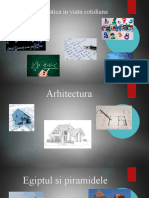 Matematica in Viata Cotidiana