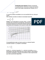 Correlaciones Generalizadas para Líquidos