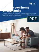 Home Energy Audit Sheet