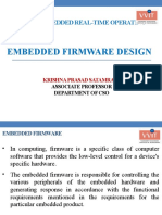 Unit - 3 Embedded Firmware Design