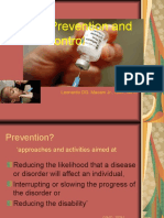 Prevention and Control 2