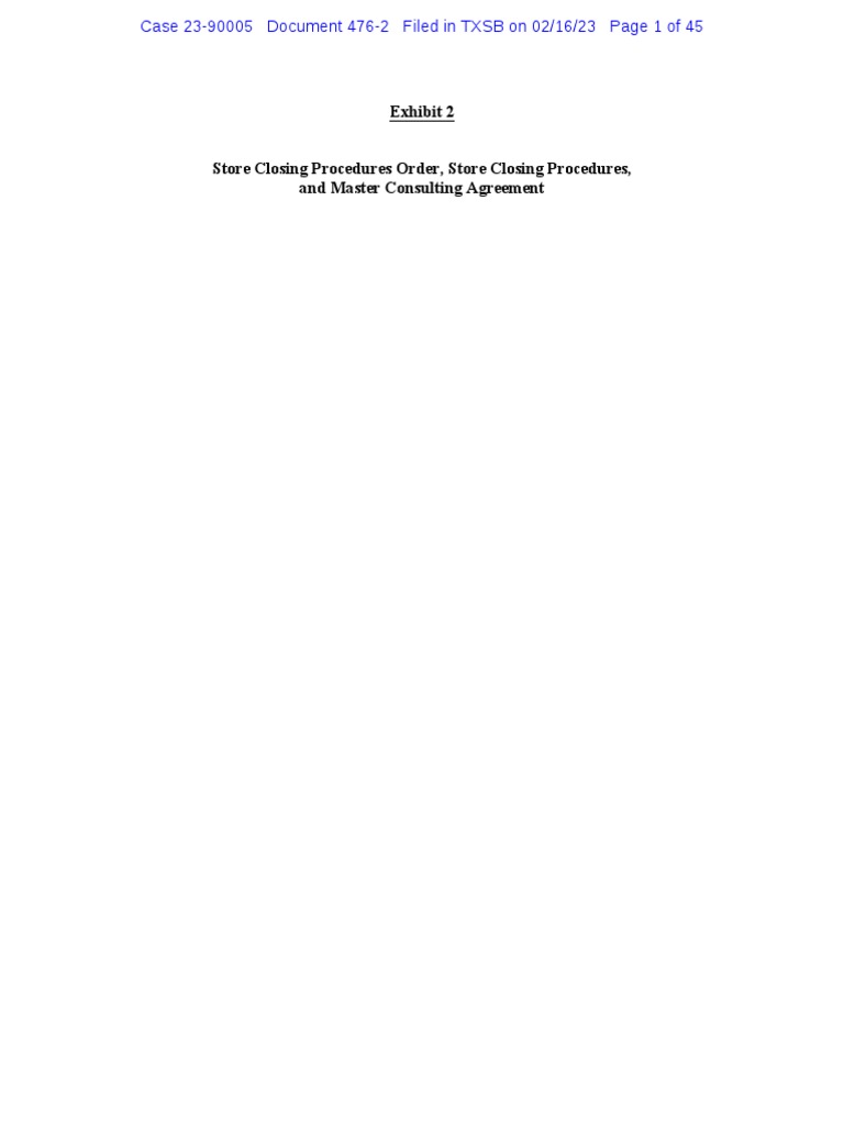 Party City Store Closing List PDF Bankruptcy Bankruptcy In The