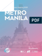 Metro Manila Startup Ecosystem Mapping 2020