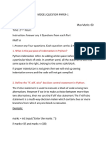 Python Model Paper-01
