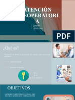 Atención Preoperatori A: - Definiciones - Objetivos - 2 Primeros Pasos