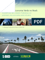 Iniciativas de Economia Verde No Brasil Experiências Das Unidades Federativas Em Promover Uma Economia Verde Inclusiva