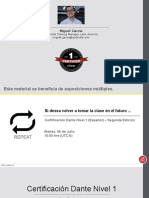 Dante Certification Level 1 2a Edicion Es