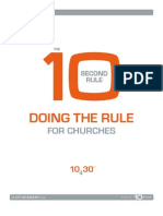 Doing The Rule For Churches