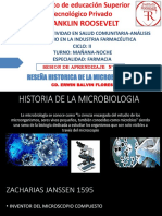 Clase 01 RESEÑA HISTÓRICA DE LA MICROBIOLOGÍA