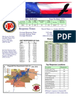 Response Activity: Monthly Report June 2011