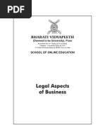 MBA 106 Legal Aspects of Business