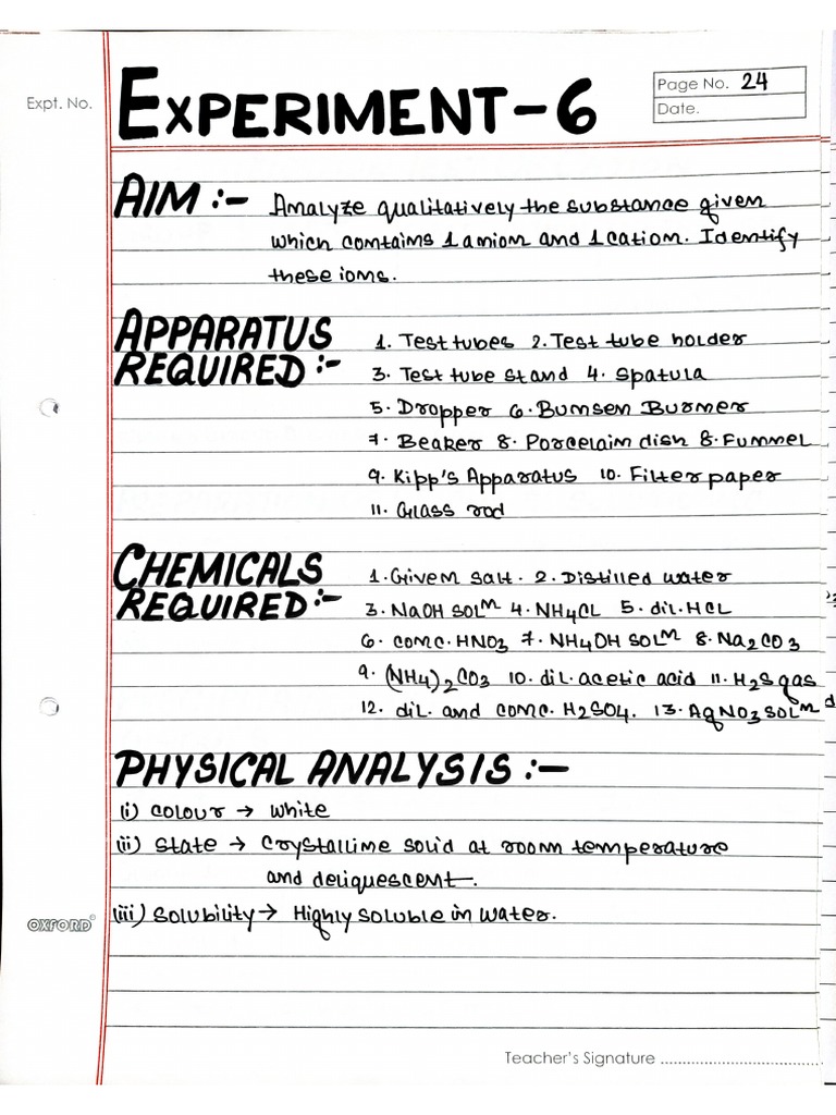 Chemistry Assignment | PDF