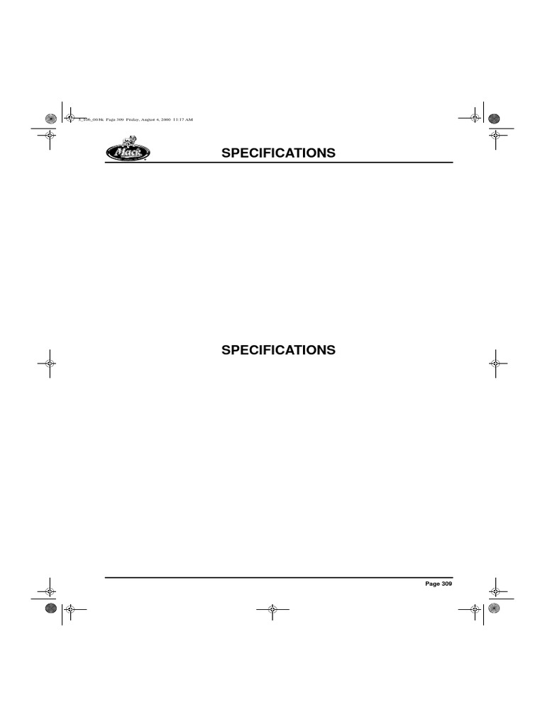 Mack E-Tech Engine Specifications | PDF | Piston | Screw