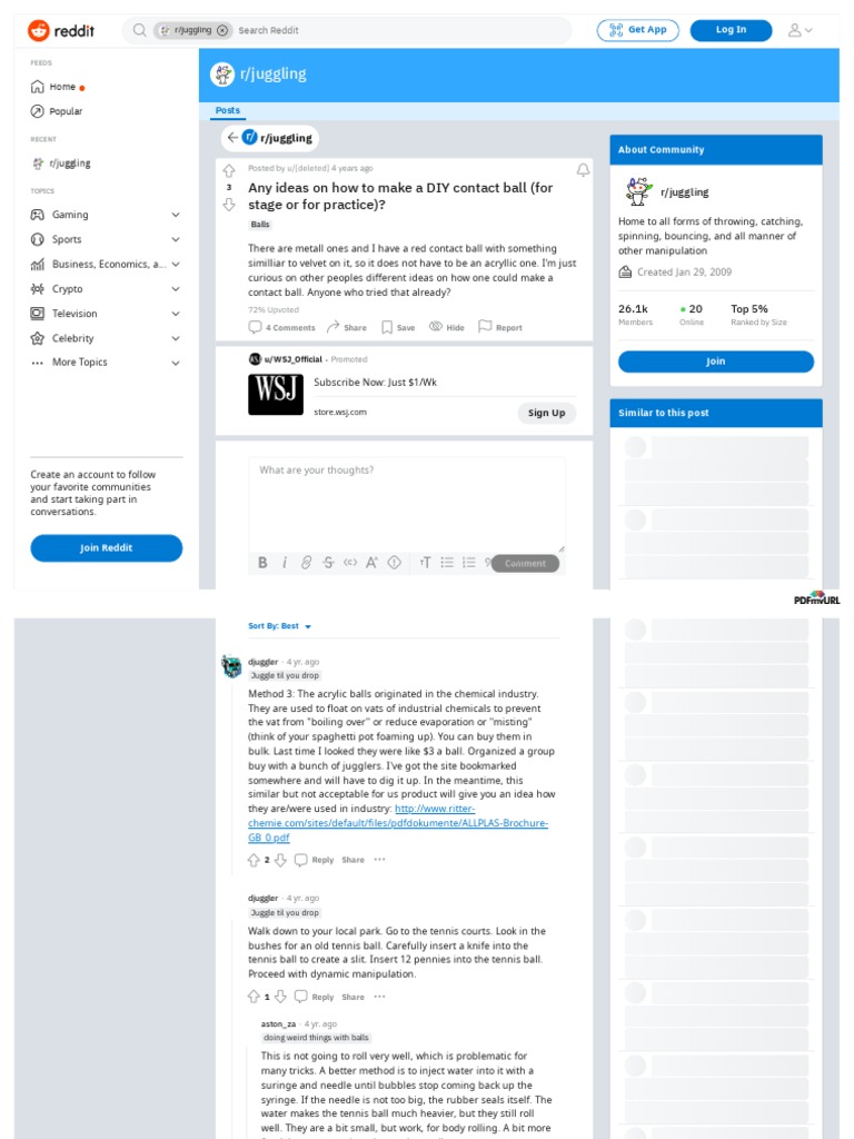 WWW Reddit Com R Juggling Comments Ahbqgx Any Ideas On How To Make A