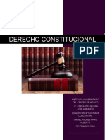 Derecho Constitucional Cuadro Sinoptico y Mapa Conecptual