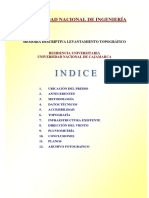 INDICE INFORME