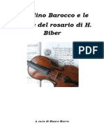 Il Violino Barocco e Le Sonate Del Rosario Di H. Biber - Mauro Murru - Biennio II