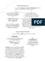 Mappa Concettuale (Monteverdi e Haendel)