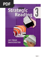 Strategic Reading 3 Phonetics