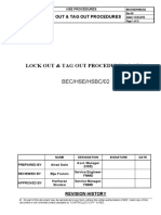 BEC-HSE-L2 - Lock Out Tag Out Procedures