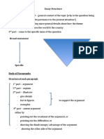 Essay Structure 1