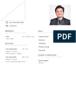Adib Hossain Created CV