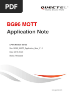 Quectel BG96 MQTT Application Note V1.1