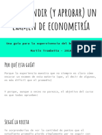 Webcampus Cmo - Rendir - y - Aprobar - Un - Examen - de - Econometra PDF