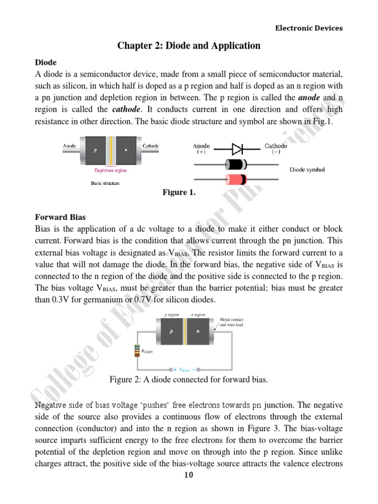 Diode Basics: Forward and Reverse Bias | PDF | Rectifier | P–N Junction