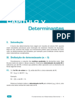 Determinantes: definição, cálculo e aplicações