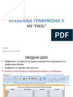 КРЕИРАЊЕ ГРАФИКОНА У Excel