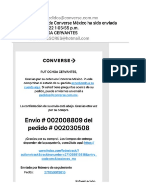 Su de Converse México Ha Sido | PDF