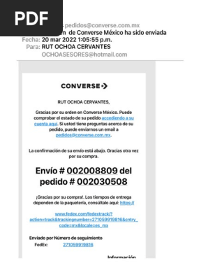 Su de Converse México Ha Sido | PDF