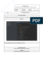 Atividade 04 Primeiro Programa (Funções, Importe de Pacotes e Interação Com Objetos) em Python