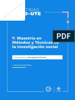 Maestría en Métodos y Técnicas de Investigación Social UTE-CLACSO