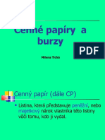 5 Cenné Papíry A Burzy