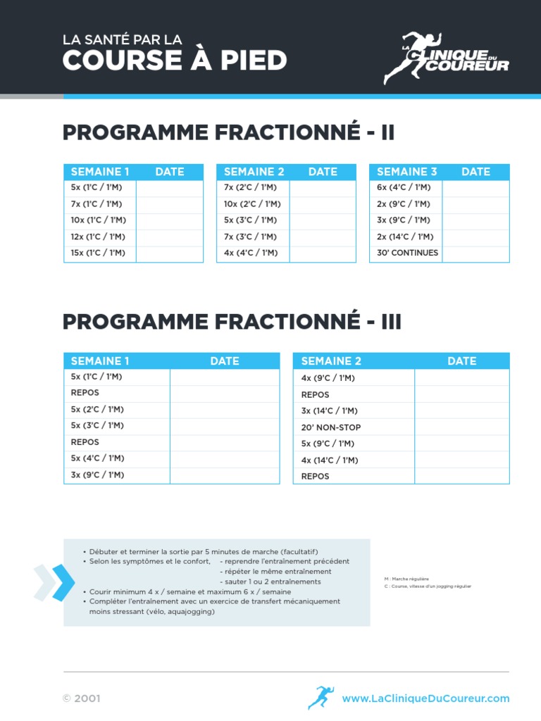 Programme Fractionne II 2 | PDF