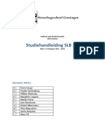 2017-2018 Studiehandleiding SLB Blok 1.1 HBO-R