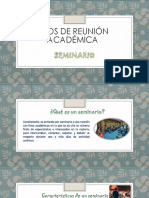 Tipos de Reunion Academica