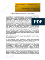 A Propósito de La Crisis en El Concepto de Culpabilidad