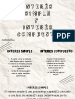 Interes Simple y Interes Compuesto