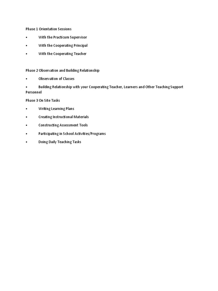 Phase 1 Orientation Sessions Pdf