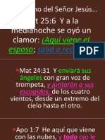 El Retorno del Señor Jesús