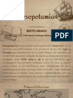 Clase de Historia Mesopotamia