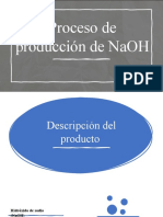 Proceso de Producción de NaOH