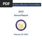 2023 Riverside County Pension Advisory Review Committee Report