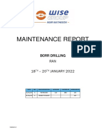 Borr Drilling Ran Maintenance Report 0122 RevC